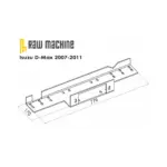 Seilwinden Anbausatz Isuzu D-Max 2007-2011