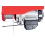 Elektrische Seilwinde Hebezug Seilzug mit Funkfernbedienung 230V 100/200kg