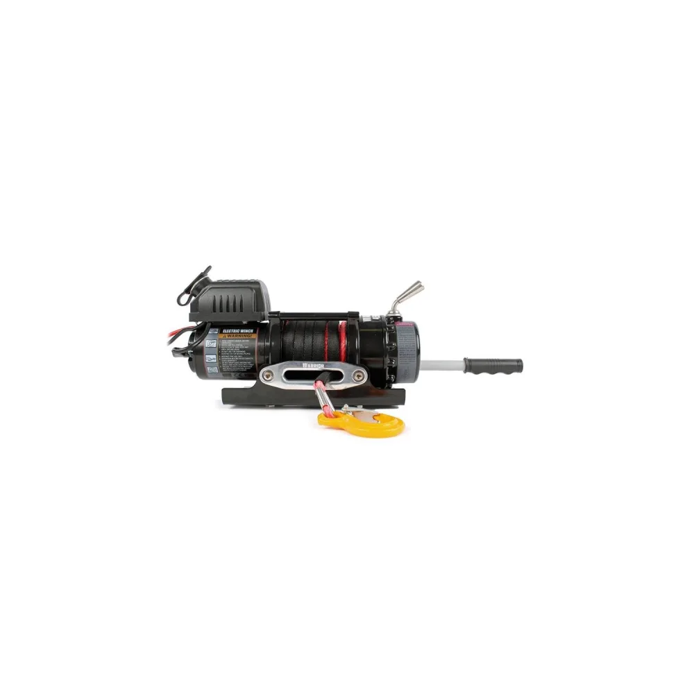 Seilwindensystem Anhänger AHK NINJA 4500 2 t Kunststoffseil 12V inkl. Schnellverschluss