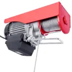 Elektrische Seilwinde Hebezug Seilzug mit Funkfernbedienung 230V 100/200kg