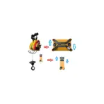 KIOWINCH KS-250 Bauseilzug mit Funkfernbedienung 250kg 23m/min 230V