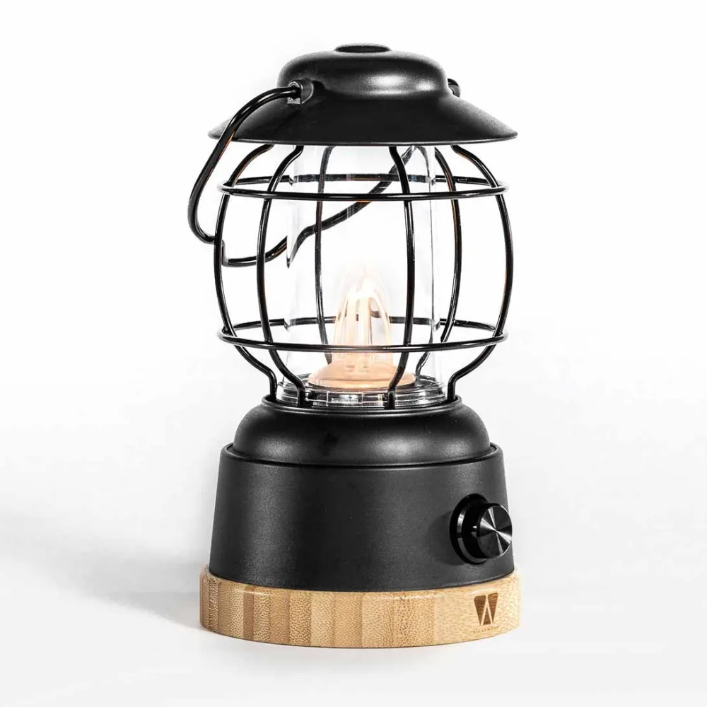 WOODY Lantern Campinglampe dimmbar