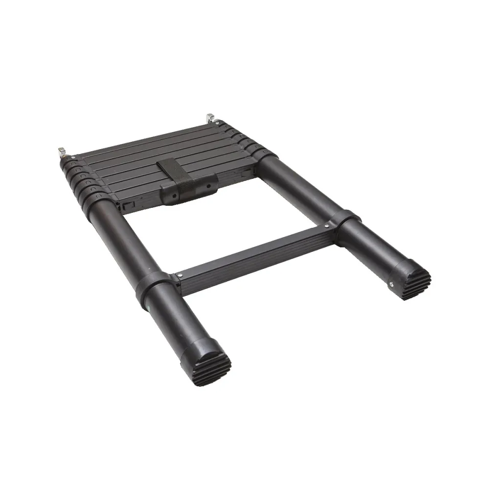 Teleskopleiter Aluminium 320 cm schwarz Hartschalen-Dachzelt CUMARU
