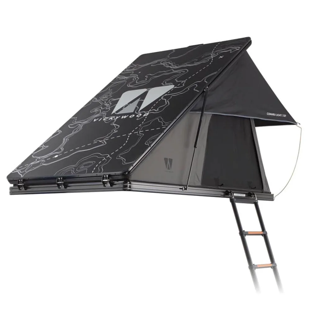 Alu-Hartschalen-Dachzelt CUMARU LIGHT - 127 / grau