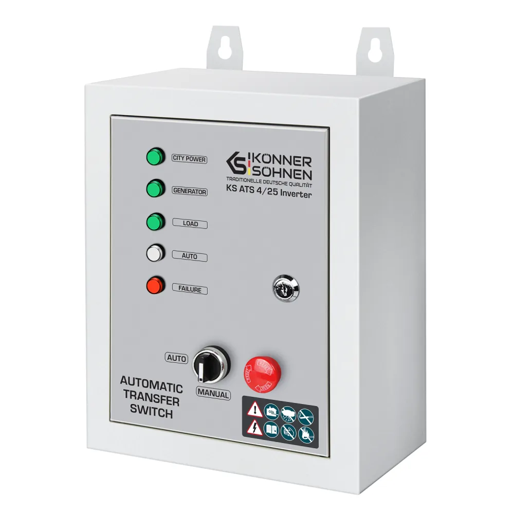 Könner & Söhnen ATS-Netzumschalter 230/400 V KS ATS 4/25 Inverter