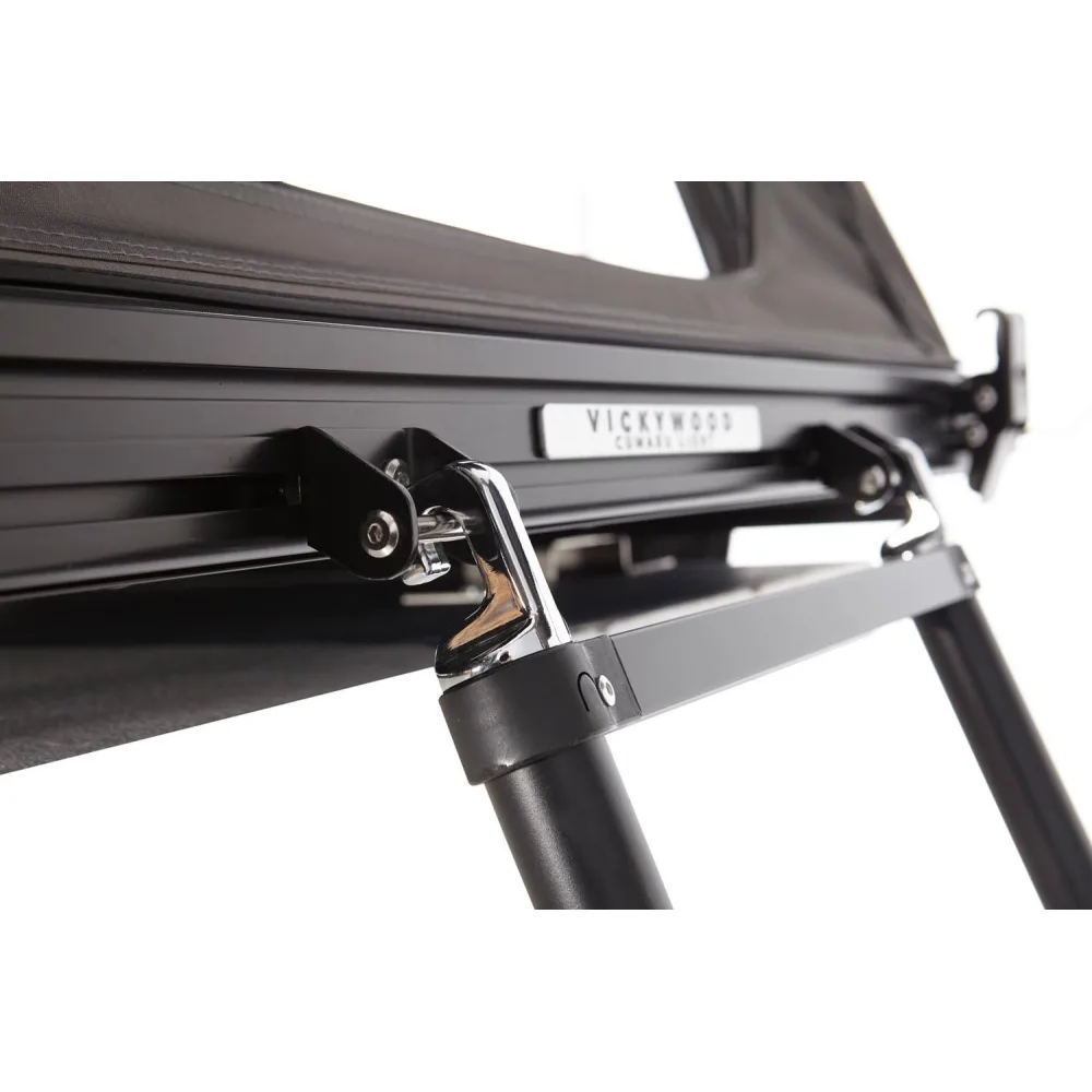 Alu-Hartschalen-Dachzelt CUMARU LIGHT - 127 / grau