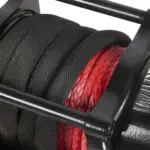 TROJAN tragbare elektrische Seilwinde 4000LB Stahlseil 12V