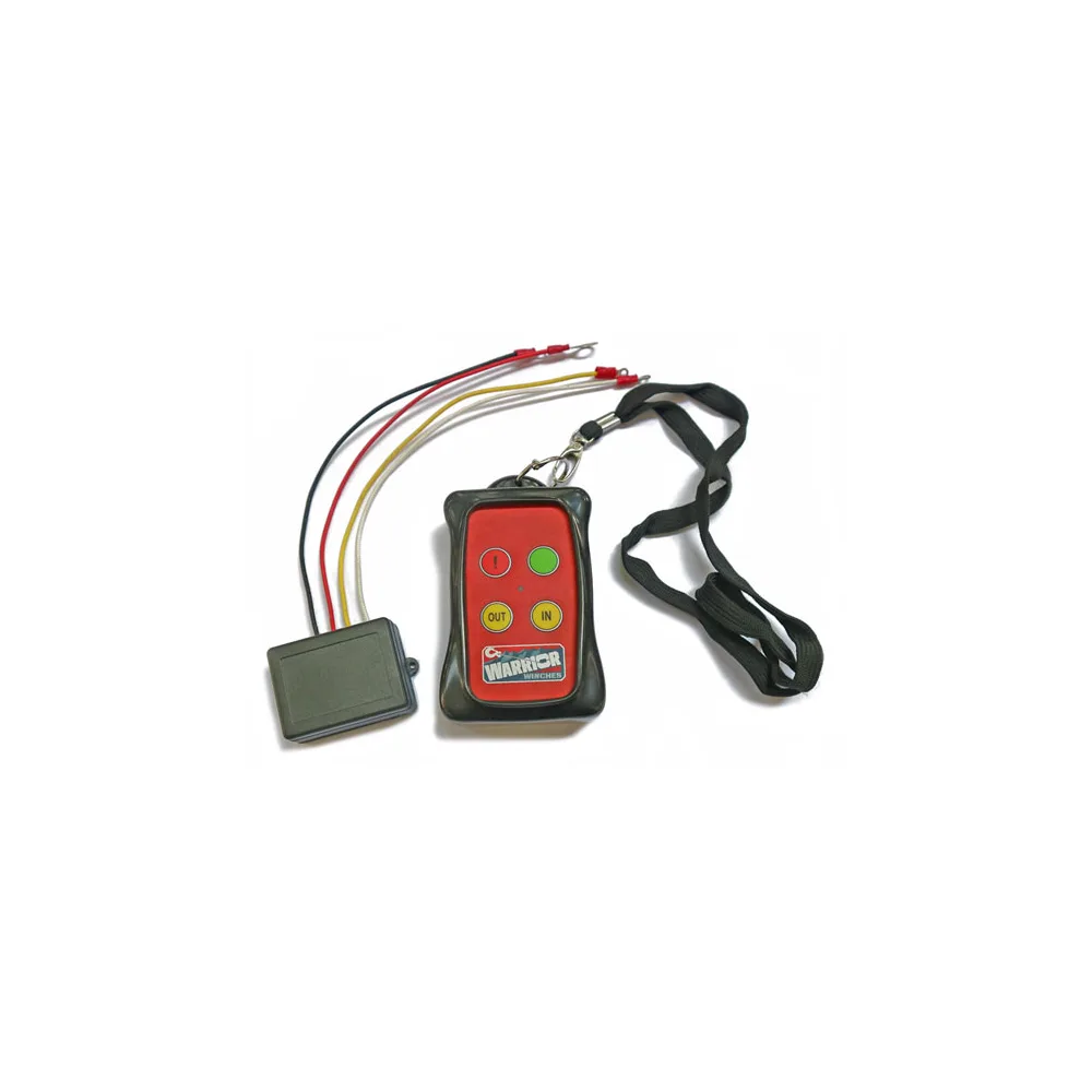 WARRIOR Universal Funk Fernbedienung Elektrische Seilwinde PROFI 12V/24V OFFROAD JEEP ATV