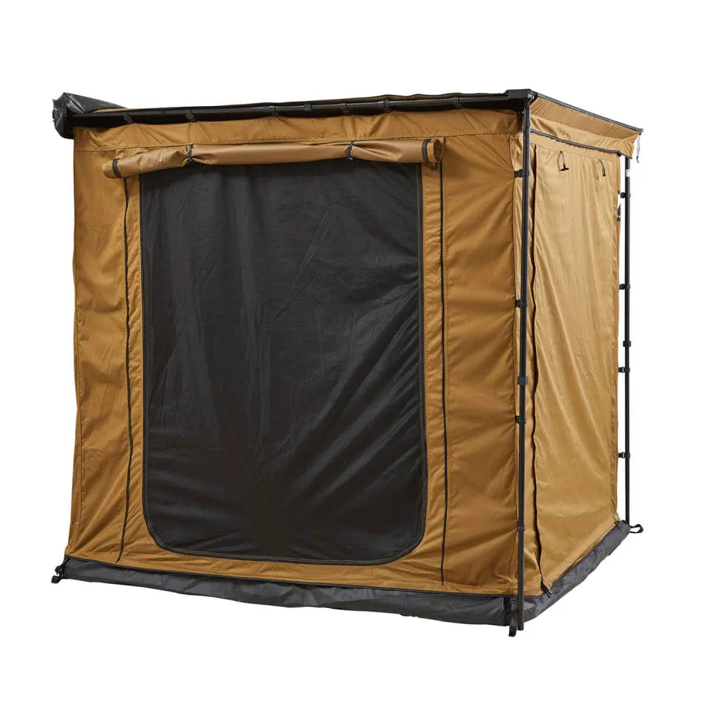 Zeltraum zu Seitenmarkise VICKYWOOD - 200 cm / goldbraun