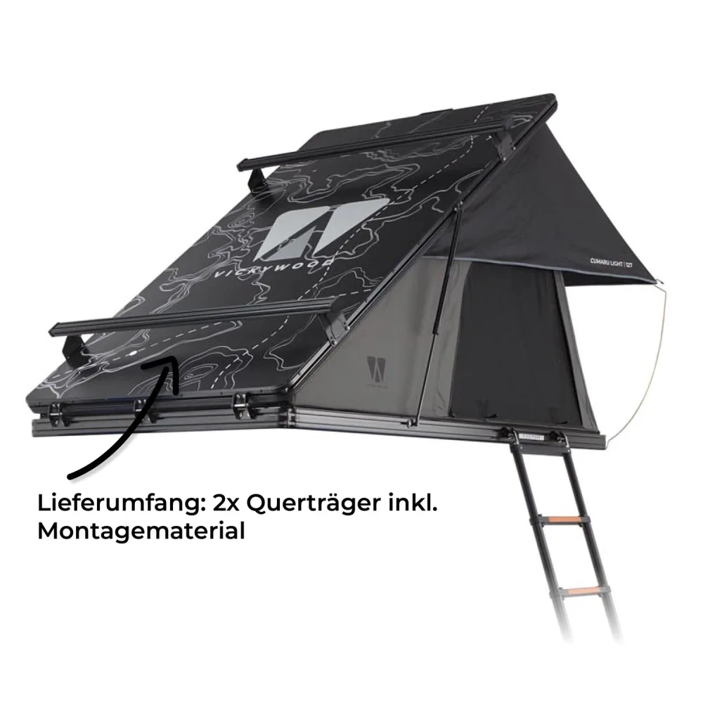 2x CUMARU LIGHT Querträger inkl. Zubehör - 127
