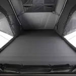 Alu Hartschalen Dachzelt CUMARU XP 135 All Black - Komfort-Hybridmatratze