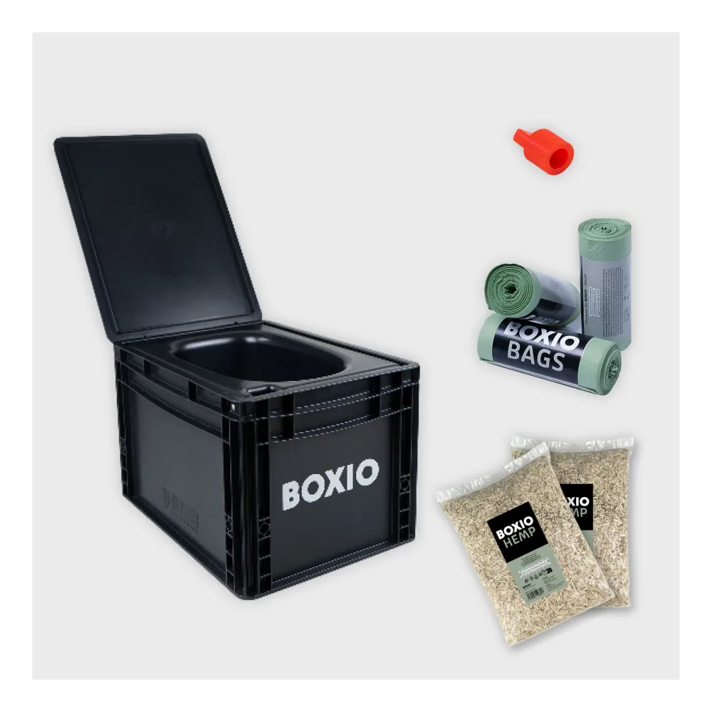 BOXIO - TOILET PLUS | Trenntoilette mit Starterset