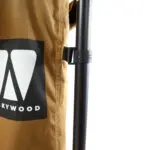Zeltraum zu Seitenmarkise VICKYWOOD - 200 cm / goldbraun