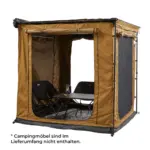 Zeltraum zu Seitenmarkise VICKYWOOD - 200 cm / goldbraun