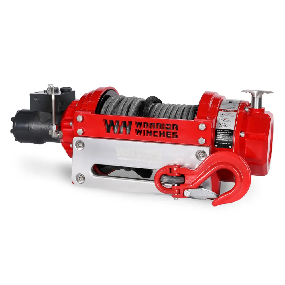 Hydraulik Industrie Seilwinde 8,2t Kunststoffseil