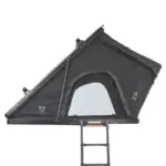 Alu Hartschalen Dachzelt CUMARU XP 135 All Black - Komfort-Hybridmatratze