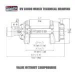 Hydraulik Industrie Seilwinde 8,2t EN14492:1