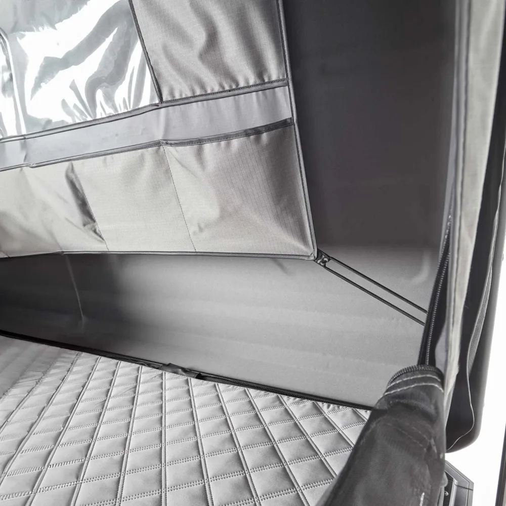 Hybrid-Dachzelt TEAK 135 grau