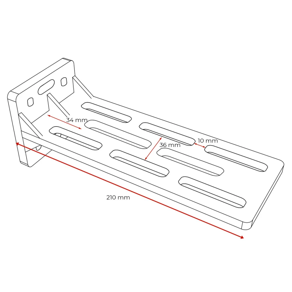 180° Markise LEAF freitragend grau - 150 cm