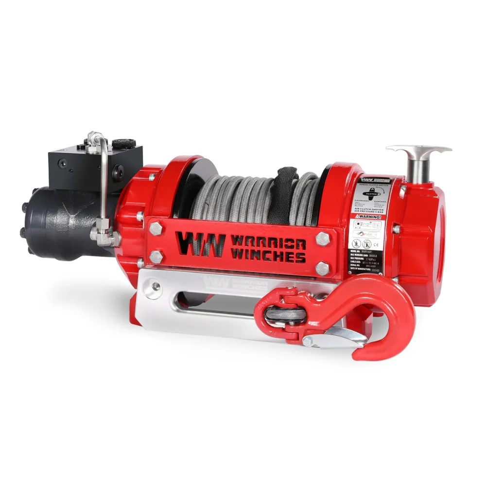 Hydraulik Industrie Seilwinde kurze Trommel 3,6t Kunststoffseil