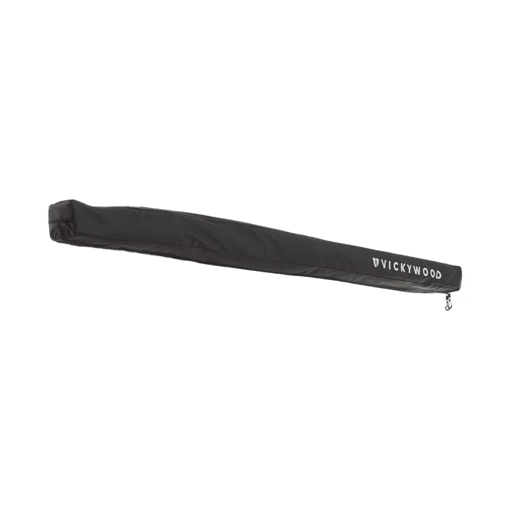 270° Markise LEAF freitragend grau - 250 cm / normal / links (Fahrer)
