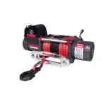 Elektrische Seilwinde Warrior Samurai 14500 6,5 t 12 V Kunststoffseil wasserdicht nach IP68