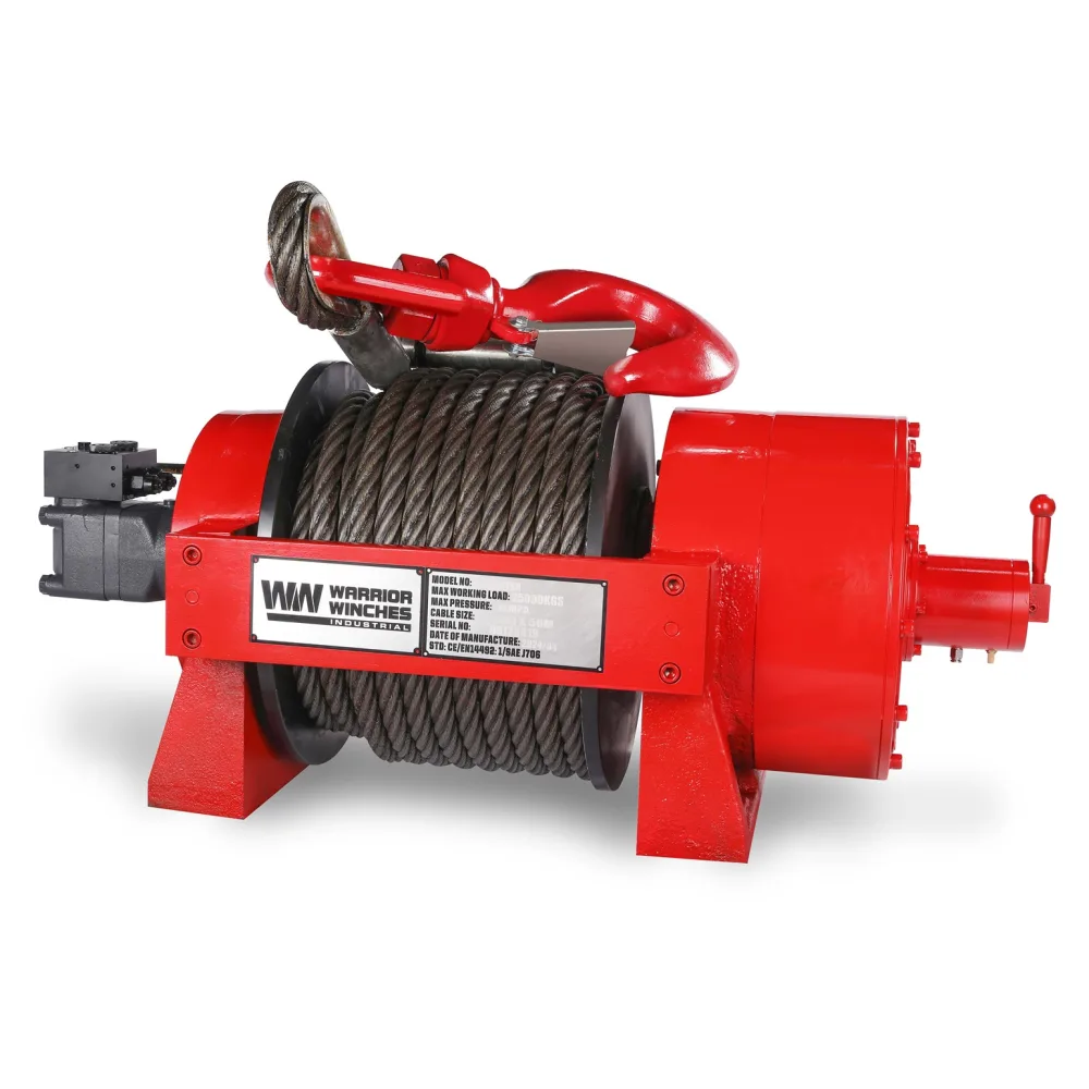 Warrior 25JR Industrielle 25-Tonnen-Hydraulikwinde