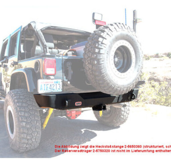ARB HECKSTOßSTANGE JEEP WRANGLER JK 07-18, GLATT PULVERBESCHICHTET