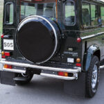 Edelstahl-Reserveradabdeckung 7.50R16,