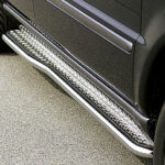 Trittbretter Edelstahl Satz Outlander Bj:ab 2003