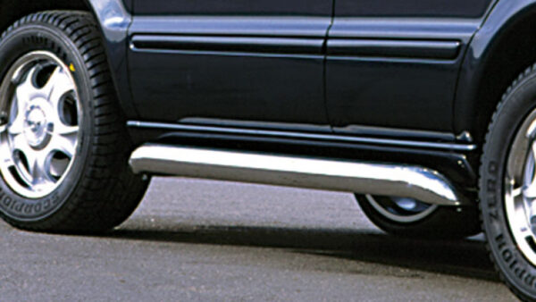 Schwellerrohre 80mm Edelstahl M-Klasse ab 98