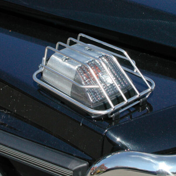 Blinkergitter (Satz) Edelstahl poliert, Mercedes G, alle Modelle