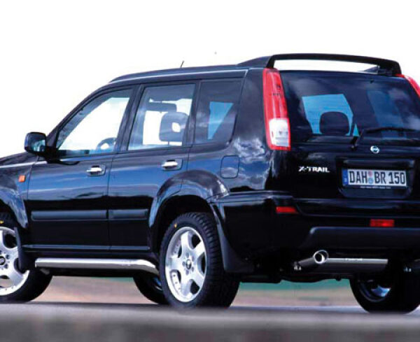 Sportauspuffanlage X-Trail (paßt auch bei Modell 2004) 2x140x90m