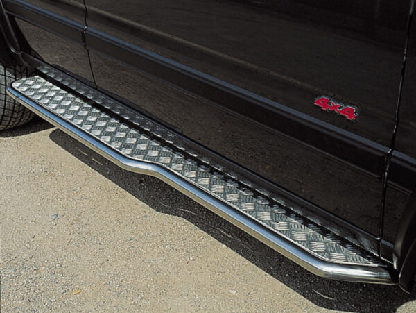 Trittbretter set Edelstahl Fontera A Bj: ab 1999