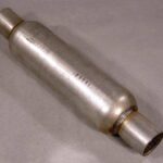 Glaspack Endtopf, 2" 43 cm lang / 50,8 mm