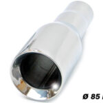 Auspuffblende Ø ID 2,25" OD 90mm 20cm Edelstahl