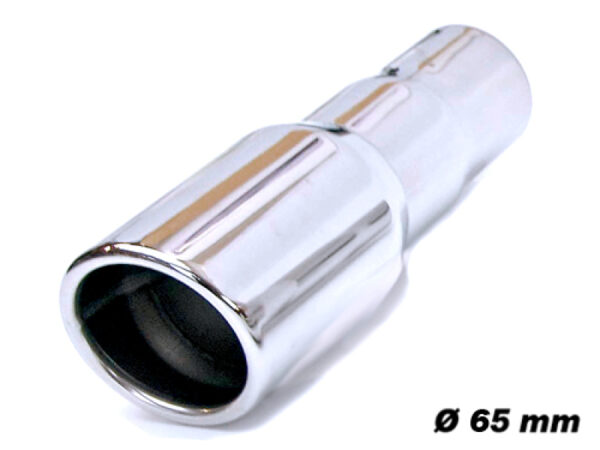 Auspuffblende Ø ID 2,25" OD 75mm 17,5cm Edelstahl