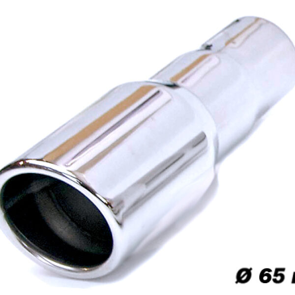 Auspuffblende  Ø ID 2,25" OD 75mm 17,5cm  Edelstahl