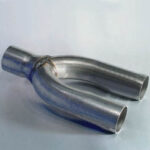 Y-Auspuffrohr, Länge 32 cm Ø 2,25" = 57 mm