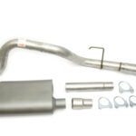 Endtopf mit Endrohr 4.7-L Grand Cherokee WJ / WG: 99 - 01