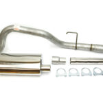 Endtopf mit Endrohr 4.7-L. Grand Cherokee WJ / WG: 99 - 01