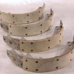 Bremsbackenset, Ø 280mm, CJ, 76 - 78