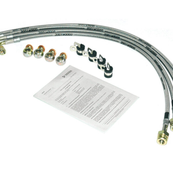 Bremsschlauchset  Edelstahl mit TÜV Wrangler 07-18