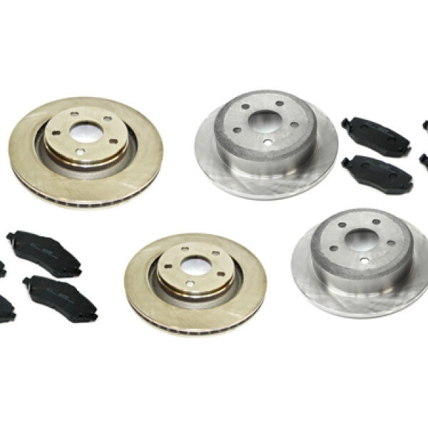 Bremsscheiben + Beläge vorne / Bremsscheiben + Beläge hinten - Wrangler JK 10 - 18