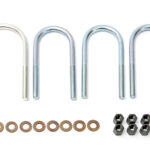 Federbügel Kit vorne 4 Bügel mit Muttern Wrangler YJ 87-95