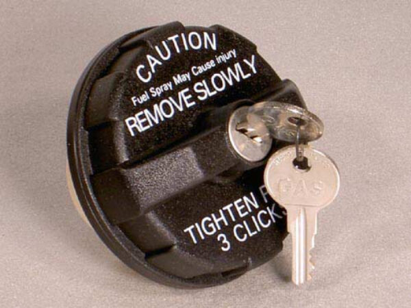 Tankdeckel (schraubbar),, abschließbar, YJ, 91- 95