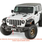 WARN "ELITE" SEILWINDENSTOßSTANGE JEEP WRANGLER JL, OHNE BÜGEL