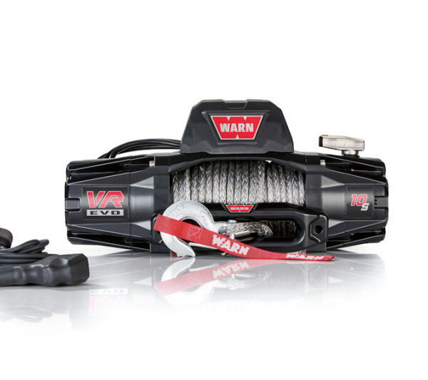 SEILWINDE WARN VR EVO 10S 12V 4.536 KG ZUGKRAFT, KUNSTSTOFFSEIL