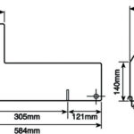 ABDECKHAUBE M6000 - XD9000 RELAISKASTEN SEITLICH