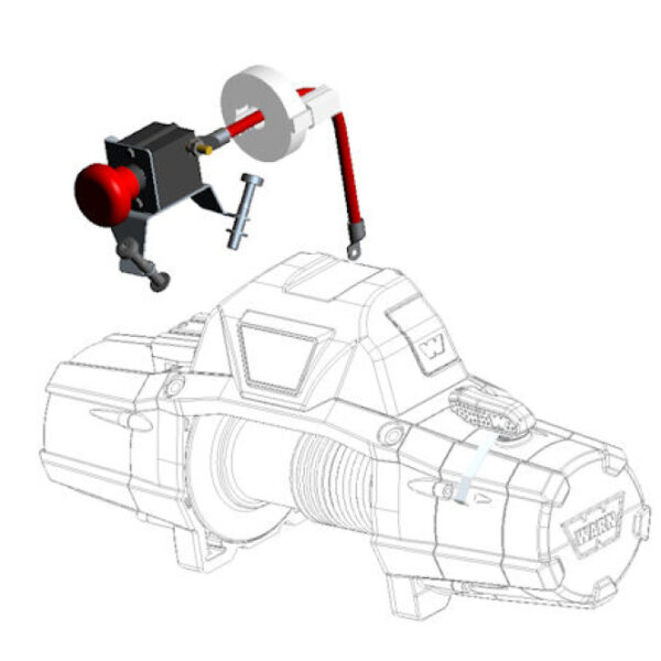 NOT STOP SET FÜR WARN ZEON SEILWINDEN